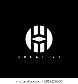 Diseño inicial del logotipo de la letra WM