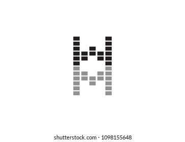 WM letter pixel logo