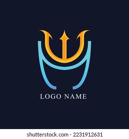 wm logo with yellow, orange and blue gradients