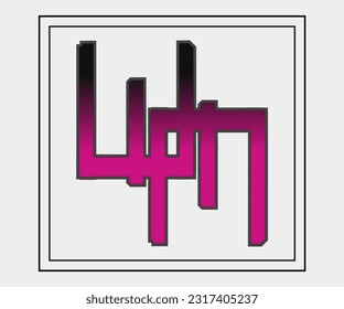 WM logotype full color typography