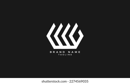 WMB, WMO, MWB, MWO, Resumen del diseño inicial del logotipo de la letra monograma