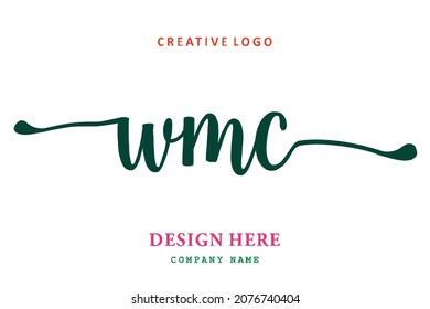 El logotipo de la inscripción WMC es sencillo, fácil de entender y autoritario