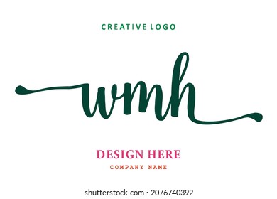 El logo de WMH es sencillo, fácil de entender y autoritario