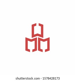 WMM logo icon design template elements