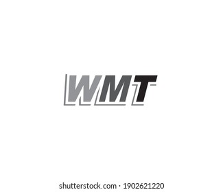 Icono de identidad del logotipo inicial de WMT