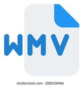 WMV is the compressed video format and media audio is the compressed audio format