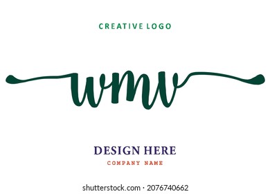 El logotipo de la inscripción WMV es sencillo, fácil de entender y autoritario