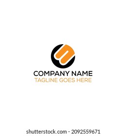 WN or NW circle round logo design