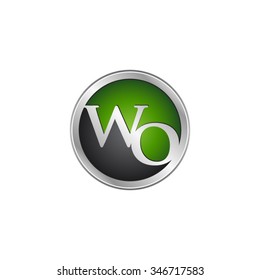 WO initial circle logo green