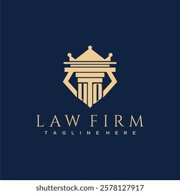 WO initial monogram logo for lawfirm vector design