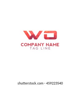 wo polygonal logo
