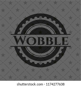 Wobble black emblem