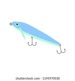 Wobbler fish. Lure. Fishing. Vector illustration. EPS 10.