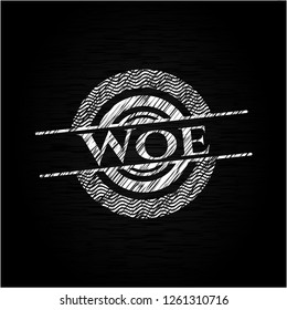 Woe chalk emblem