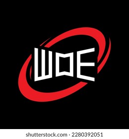 woe LOGO , woe LETTER LOGO, woe LETTER LOGO, ABSTRACT LOGO, MINIMAL , BRAND,  NEW