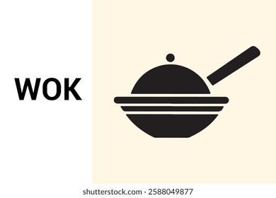 wok icons Set. Editable vector icon. Perfect for web and app interfaces, presentations, infographics, etc

