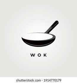 wok symbol vector object illustration design
