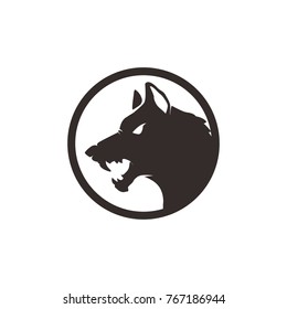 Wolf Animal Logo