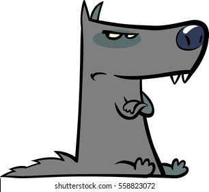 wolf animation stylized animation color