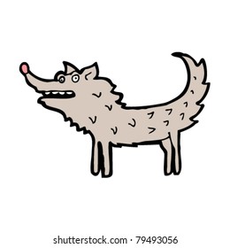 wolf cartoon