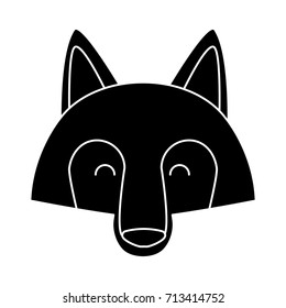 Wolf cartoon animal