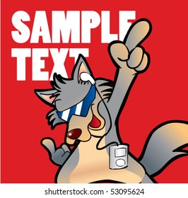wolf cartoon cover 3
