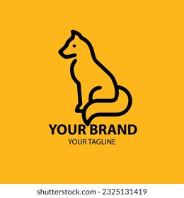Wolf Character suitable for your cool business logo
