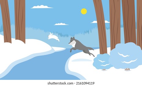 921 Wolf chasing Images, Stock Photos & Vectors | Shutterstock