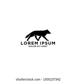 Wolf Creative Concept Logo Design Template