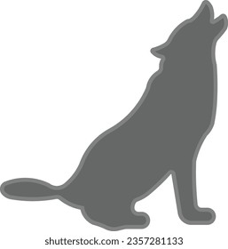 wolf dog animal howl howling
