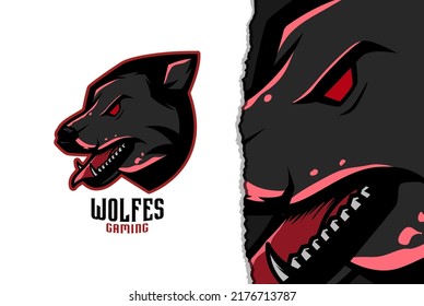 Wolf Esport Logo - Premium Vector