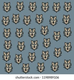 Wolf face cool sketch