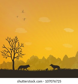 Wolf family