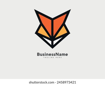 Wolf Or Fox Head logo vector design template