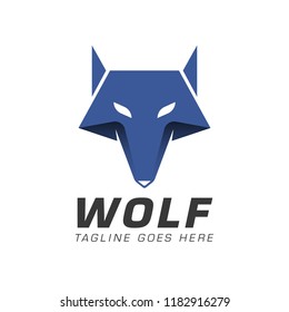 Wolf Fox Logo Stock Vector (Royalty Free) 1182916279 | Shutterstock