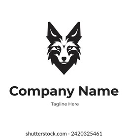 Wolf or Fox Logo Stock vector Illustration