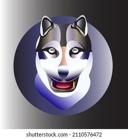 The Wolf Head can be used for logos, icons, mascots and more