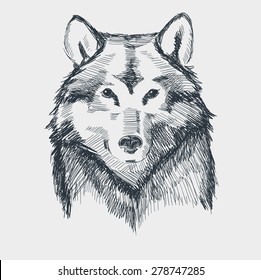 Wolf Face Realistic Images Stock Photos Vectors Shutterstock