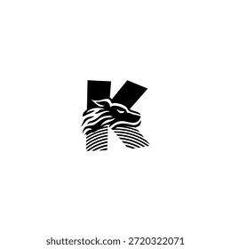 Vector de logotipo de letra K de cabeza de lobo para Equipos de deportes electrónicos y juegos. Ideal para una marca competitiva, identidad de equipo, imágenes en streaming, tipografía moderna y diseños agresivos
Descripción