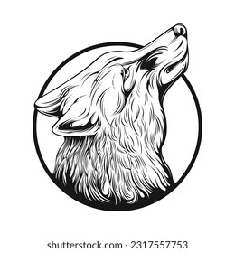 	
Wolf Head Line Art Vektorgrafik