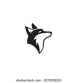Wolf Kopf für Logo Firmendesign