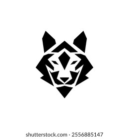 wolf head logo design,Creative wolf logo design template