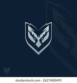 Wolf Head Logo - Esports Team Emblem