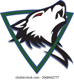 Wolf head Logo give you strong character