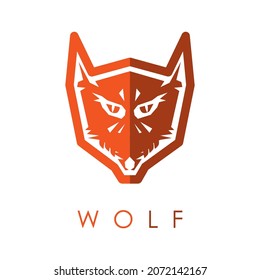 Wolf Head Logo Graphic Design