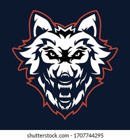 Wolf head Logo Mascot Illustration ready to use