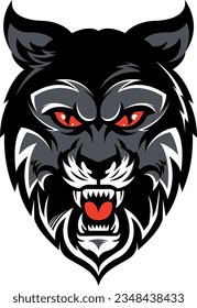 Wolf Head mascot vector animal 