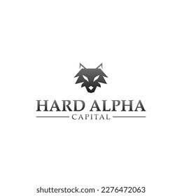 Wolf Head Symbol Abstract Vector