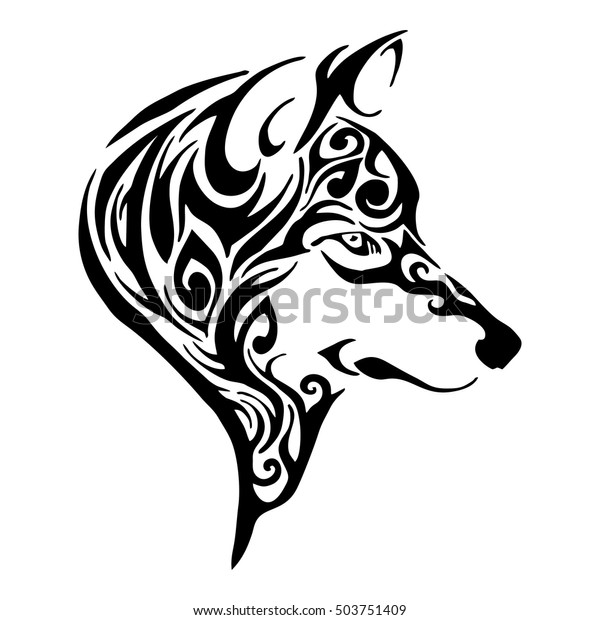 Vector De Stock Libre De Regalias Sobre Traza De Tatuaje Tribal