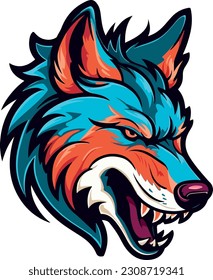 Wolfenkopf, Vektorgrafik-Tier, Vektorgrafik